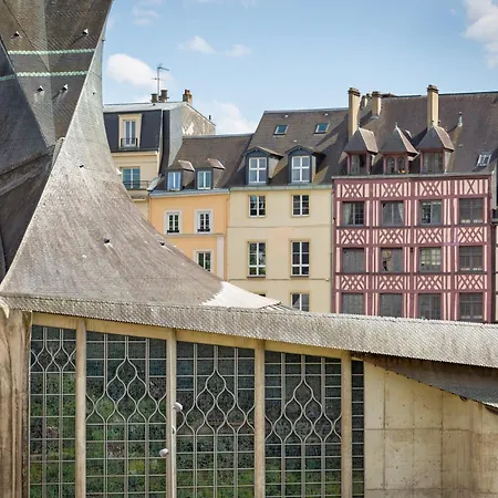 Le Jeanne D'arc, Vue Sur La Place Du Vieux Marché Appartement Rouen